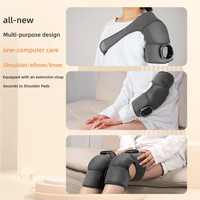 Masseur thermique électrique pour genoux avec moxibustion, compresse chaude et contrôle de la minuterie pour les articulations des épaules et le soulagement de la fièvre