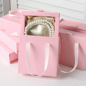 Wholesale Custom Logo Slide Drawer <b>Bracelet</b> <b>Box</b> - Luxury <b>Gift</b> Packaging with Ribbon <b>for</b> Wedding - Product Image 3