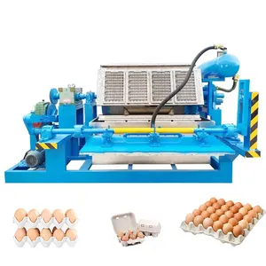 Sıcak satış çok fonksiyonlu otomatik yumurta tepsisi makinesi satılık Mini yumurta tepsisi makinesi