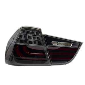 Pour BMW E90 série 3 05-12 assemblage de feu arrière LED flux direction lentille claire Position arrière ancienne à nouvelle mise à niveau dédiée - Product Image 3