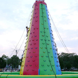Toboggan gonflable d'extérieur pour enfants, <span class=keywords><strong>jeu</strong></span> de volcan d'escalade nouvellement conçu - Product Image 1