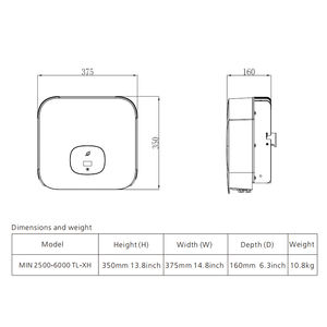 <span class=keywords><strong>Growatt</strong></span>-inversor de almacenamiento monofásico MIN 2500-6000TL-<span class=keywords><strong>XH</strong></span>, inversor Solar de 2500W, 3000W, 3600W, 4200W, 4600W, 5000W, 6000W - Product Image 3