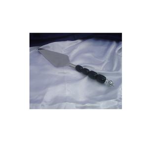 Vaisselle de luxe Vantage, très vendue, élégante et moderne, cuillère de service à manche noir, ustensiles de cuisine pour la maison et la cuisine - Product Image 3