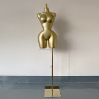 Mannequin de femme brésilienne en plastique BBL, robe de mariée, demi-corps, sexy, grande taille, gros buste, mannequin sans tête
