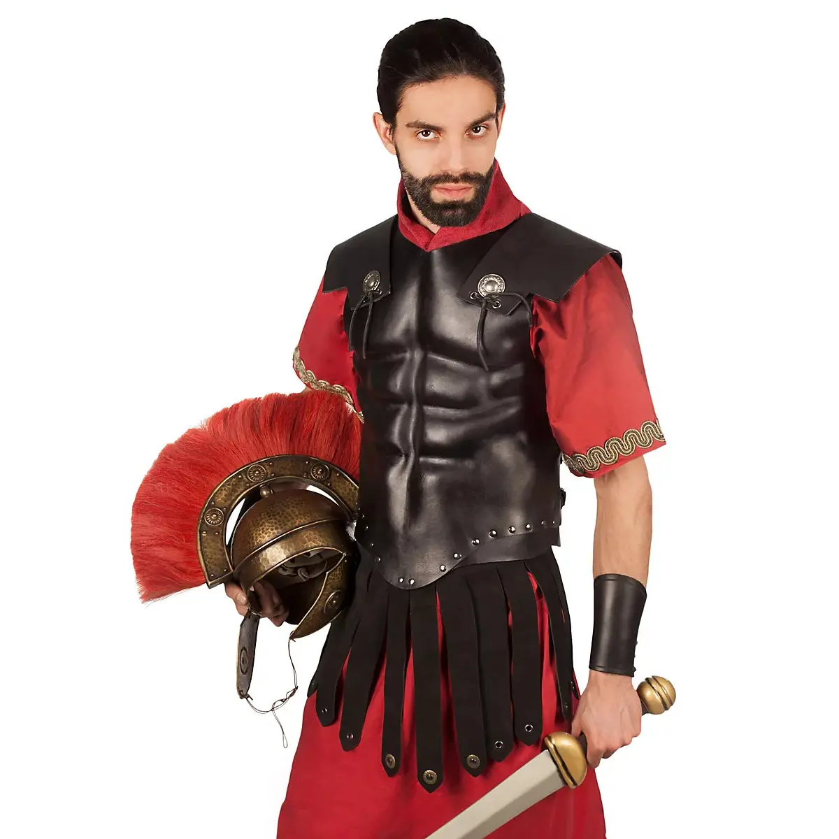 古代ローマ軍団グラディエーターバトルベルトスカートゴシックスチームパンクPUレザーアーマー中世ギリシャコスプレコスチューム男性女性LARP