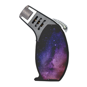 Vente flash Nouveautés fantaisie Logo personnalisé Briquet à flamme unique en plastique coupe-vent pour les voyages et l'extérieur - Product Image 4