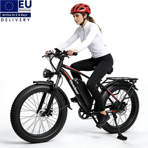 HEADEER 48V 750W Brushless <b>Hub</b> Motor Carbon Steel <b>Electric</b> City Bike 7 Speed 21.6Ah Lithium Battery 50-60km Range 26In Fat Tire - Product Image 1