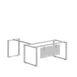 Set di Scrivanie Modulari Moderne per Uffici Open Space, Casa, Hotel, Ospedale, Officina, Scuola, Design con Panca Condivisa e Spazio di Archiviazione - Product Image 1