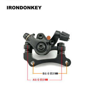 IRONDONKEY pièces <span class=keywords><strong>de</strong></span> <span class=keywords><strong>frein</strong></span> <span class=keywords><strong>de</strong></span> Scooter pliant électrique <span class=keywords><strong>frein</strong></span> à disque droite inverse 8 pouces 10 pouces plaquette <span class=keywords><strong>de</strong></span> <span class=keywords><strong>frein</strong></span> universelle - Product Image 2