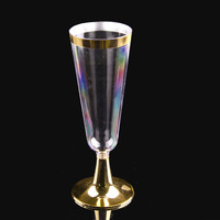 Gobelets et soucoupes à dessert miniatures en plastique avec logo personnalisé, transparents, sans BPA, réutilisables et jetables pour la dégustation de vin et les fêtes de Noël