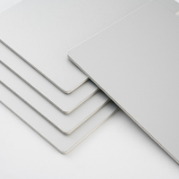 Vente chaude : Panneaux composites en aluminium (ACP) ignifuges pour extérieur, épaisseur 3-8 mm, personnalisables, en aluminium et plastique