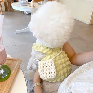 Summer lightweight dog <b>clothes</b> for small breeds like Bichon Frise, Pomeranian, Teddy, Yorkshire Terrier, Poodle, and <b>cats</b> - - Product Image 4