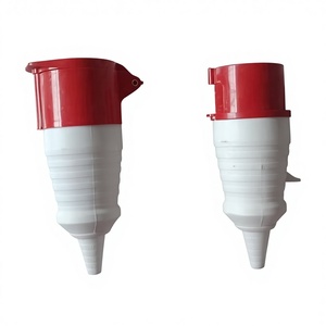 จอร์แดน JD-214L/JD-224L 4P 16A ขั้วต่ออุตสาหกรรมสีแดง IP44 32A 3P + PE พร้อม L บรรเทาความเครียด - Product Image 5