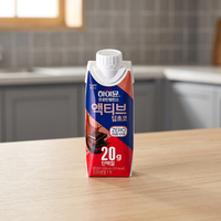 [ILDONG Foodis] Himmune Fitness Shake Protein Balance Choco Sans Sucre Sans Matière Grasse Zéro Pack 18 Complément Alimentaire pour la Récupération Santé Enfants