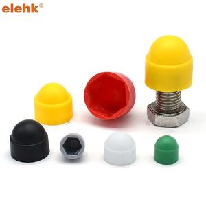 एलेहक बोल्ट नट प्रोटेक्शन हेक्सागोनल हेक्स कवर कैप्स कार ब्लैक 1000 पीसी प्लास्टिक डोम कवर एम8 प्लास्टिक नट कैप स्क्रू कैप - Product Image 5