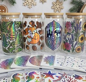 90000+ Styles Fashion New Best Selling Waterproof <b>Halloween</b> Horror 3D UV Heat Transfer Metal Rubber Glass Cup Wrap Transfers - Product Image 1