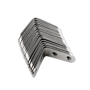 Jinnate Stainless Steel Angle Brackets 90 Degree L Shape Right Angle Shelf Supports Table Chair Connectors - Product Image 4