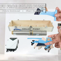 Pompe submersible solaire DC pour puits profond avec moteur sans balais haute pression, personnalisable OEM