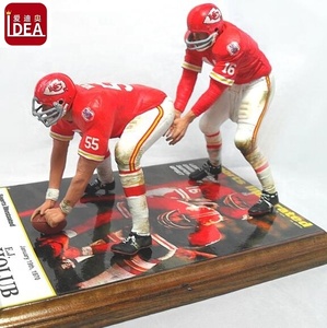 OEM 12 in Pvc Plastic Sport Player Life Size Action Figures for Collection and Toys