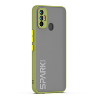 Accessoires mobiles, coque de téléphone en TPU et PC mat fumé, coque arrière pour TECNO SPARK 9 Pro 8C 8 7 Pro 8T 8P Go 2022 Pop6 19 Neo
