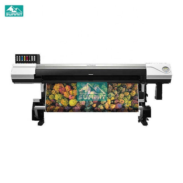 Large Format Roland LEC2-640 UV Printer with Cutting Function 1.6m Eco UV Ink for Vinyl Canvas Wallpaper