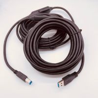 Kabel Usb 3.0 15M Tipe A Male Ke B Male dengan Hard Disk Drive, Printer, Pemindai, Hub USB, Monitor, Dll
