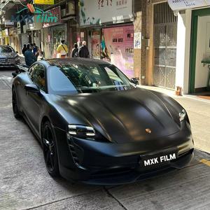 Pellicola PPF per Car Wrapping in TPU, finitura opaca, satinata, nero nascosto, indaco reale, per installazione a secco o a umido, disponibile in vari colori - Product Image 3