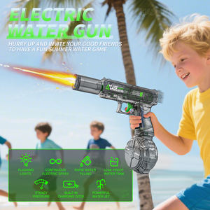 Juego de Disparos al Aire Libre para Niños, <span class=keywords><strong>Pistola</strong></span> de Agua Eléctrica de Plástico de Alta Calidad, Regalos de Verano para Niños, Mini Juguetes, Pistolas de Agua con Luz - Product Image 6
