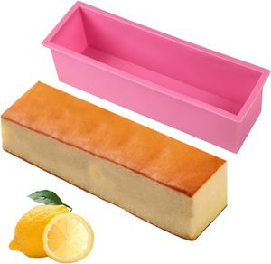 High Quality 1200Ml Rectangle Silicone Soap Mold <b>Wooden</b> <b>Box</b> Eco-Friendly DIY <b>Tool</b> for Soap Cake Making with Opp Bag - Product Image 4