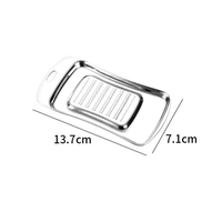 Ustensiles de cuisine : Mini râpe manuelle en acier inoxydable en forme de cuillère pour gingembre, wasabi, moutarde, broyeur de pâte d'ail, et pour purée de carotte