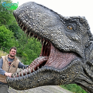 Gecai Jurassic Dino Park animatronic cuộc sống Kích thước động vậ<span class=keywords><strong>t</strong></span> khủng long <span class=keywords><strong>T</strong></span> <span class=keywords><strong>Rex</strong></span> - Product Image 3