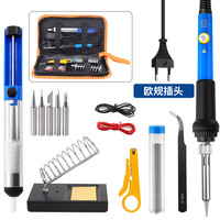 Station de soudage à température réglable, kit de réparation, fer à souder électrique