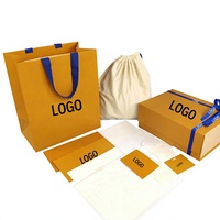 Boîte d'emballage rigide en papier enduit écologique, pliable, magnétique, avec logo personnalisé de luxe, pour vêtements, boîtes cadeaux