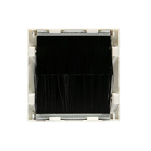 Module de brosse britannique, câble basse tension, plaque murale traversante 50x50mm - Product Image 2
