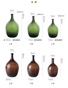 Style de luxe soufflé à la bouche <span class=keywords><strong>grand</strong></span> Style nordique sol Vases <span class=keywords><strong>en</strong></span> <span class=keywords><strong>verre</strong></span> Original coloré <span class=keywords><strong>Vase</strong></span> décor à la maison clair gros ventre bourgeon <span class=keywords><strong>Vase</strong></span> <span class=keywords><strong>en</strong></span> cristal - Product Image 6