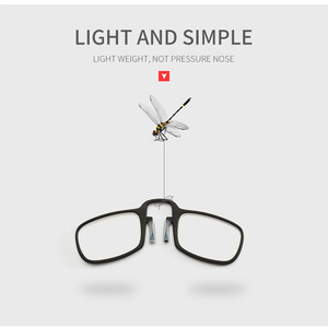 Lunettes de lecture de <span class=keywords><strong>poche</strong></span> miniatures avec étui, stock d'usine - Product Image 6