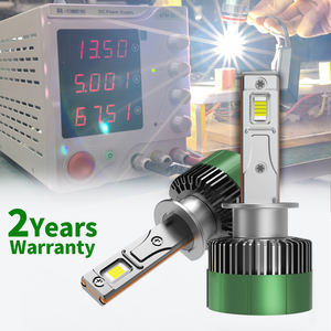 Kit de Luces Antiniebla de 130 Vatios H1, 12v, Potentes Faros Delanteros H11, Bombilla LED Universal H4 H7 H13 9005 9006 6500k para Automóvil - Product Image 1