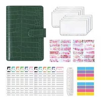 Bester Preis Neue PU-Krokodilmuster PU-Leder Notizbuch Planer Ringbuch-Einband