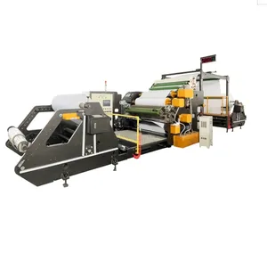 High Speed Rotary Bar Hot Melt Coating Laminating Machine For Self Sticker Label Silicone Paper