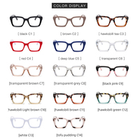 Vente en gros transfrontalière, best-seller, lunettes de style professionnel classiques, monture carrée unisexe, lunettes pour hommes, lunettes anti-lumière bleue personnalisées