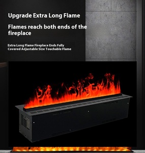 <span class=keywords><strong>Chimenea</strong></span> eléctrica integrada para uso doméstico, vapor de agua 3D, llama multicolor para altavoz <span class=keywords><strong>Bluetooth</strong></span> para sala de estar, hoteles - Product Image 2