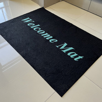 Tapis de bienvenue Logo de créateur Tapis Paillasson personnalisé Tapis de porte personnalisé avec logo
