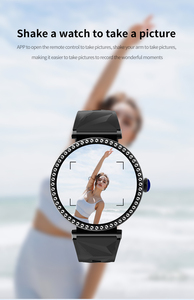 Reloj Inteligente <span class=keywords><strong>GT3</strong></span> Mini para Mujer, Personalizable de Fábrica, Pantalla Táctil IPS, Resistente al Agua, Monitor de Actividad, Recordatorio de Videollamadas, Toma de Fotos - Product Image 5