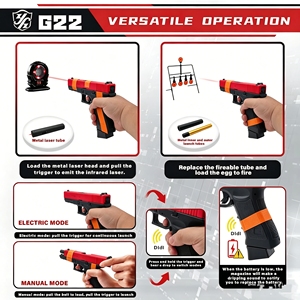 Pistolas de Hidrogel Electrónicas G22 2026 para Adultos con Gelblaster de Nylon, Pistolas de <span class=keywords><strong>Juguete</strong></span> de Hidrogel Seguras Unisex - Product Image 4