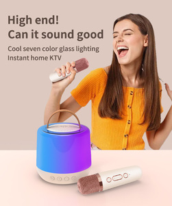 होम थिएटर और कराओके जोर से गतिशील संगीत आउटडोर उपयोग के लिए आरजीबी नेतृत्व सबवूफर के साथ ब्लूटूथ स्पीकर के लिए पोर्टेबल 5 डब्ल्यू मिनी वायरलेस - Product Image 3