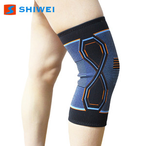 Shiwei <b>Knee</b> <b>Brace</b> Blue S M L XL Nylon Breathable <b>Support</b> For Sports Fitness Running Cycling Hiking Unisex - Product Image 5