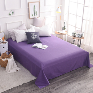 Draps de <span class=keywords><strong>lit</strong></span> 100% coton doux et confortables <span class=keywords><strong>Drap</strong></span> <span class=keywords><strong>plat</strong></span> Draps de <span class=keywords><strong>lit</strong></span> Queen Size - Product Image 2