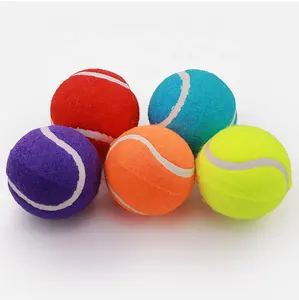 Customized 2.5" Dog Toy Tennis Ball Dog Toys Natural Ball