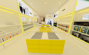 Vitrina de exhibición electrónica Estantes de exhibición de tienda Vap con luz LED de color personalizado - Product Image 4