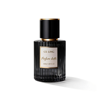 Bon prix, bonne qualité, flacons de parfum vides de luxe de 30 ml, 50 ml, 100 ml, flacons de parfum vides en verre avec vaporisateur dégradé